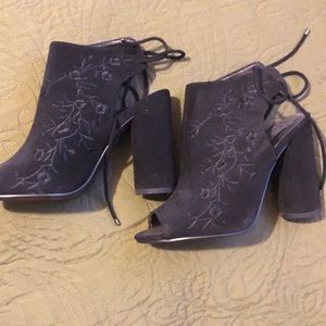 Cute black high heels